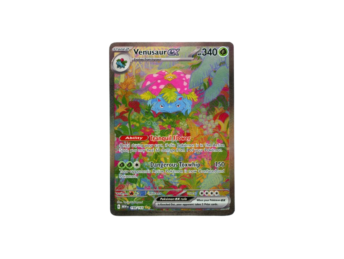 Venusaur ex SAR #200/165 – Japanese Pokémon 151