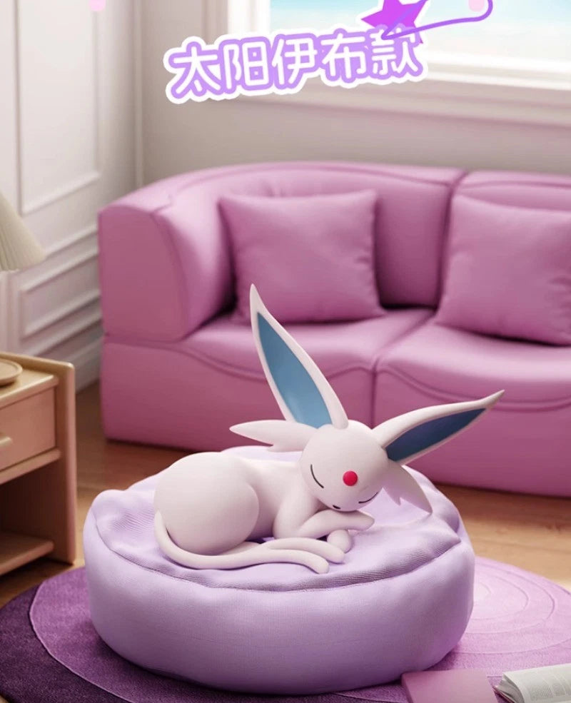 Sleeping Eeveelution Figures (Blind Box)|  Collectible Desk & Display Figures
