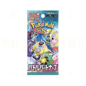 Pokémon Battle Partners Japanese booster pack with popular characters and cards.